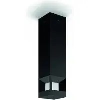 Philips myGarden Parterre - Pedestallys - LED - 8 W (tilsvarende 58 W) - varmt hvidt lys - kolonne - sort