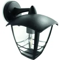 Philips myGarden Creek - Væglampe - 1 stik - E27 - lanterne - sort