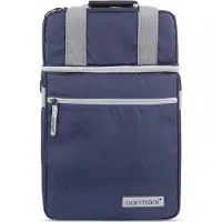 Normani Rejsetaske ' Astana ' navy / pastelblå