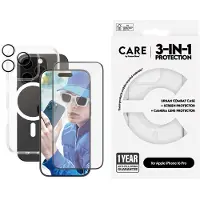 CARE by PanzerGlass Flagship 3-in-1 Bundle iPhone 16 Pro