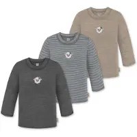 Normani Shirts 'Taupo' beige / grå / antracit / hvid