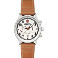 Avi-8 Herreur AV-4088-06 Hawker Hurricane Hvid/Læder Ø43.5 mm