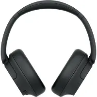 Sony WH-CH720N - Hovedtelefoner med mik. - fuld størrelse - Bluetooth - trådløs, kablet - aktiv støjfjerning - 3,5 mm jackstik - sort