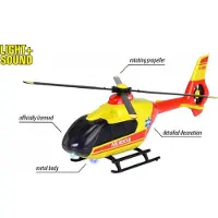 Majorette Legetøj - Airbus H135 Redningshelikopter m. Lys/Lyd - - OneSize - Legetøj
