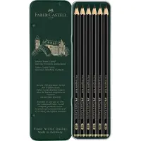 Faber-Castell Pitt Graphite Matt - Blyant - grafit - 10B, 12B, 2B, 4B, 6B, 8B (pakke med 6)