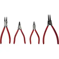 Knipex 00 20 03 V02 Seegeringtang-slt Passer til Udvendig- og indvendige ringe 19-60 mm, 12-25 mm 10-25 mm, 19-60 mm Spids form lige