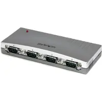 StarTech.com Startech 4 Port USB to Serial RS232 Adapter - DB9M - RS232 Extension - Serial to USB (ICUSB2324) - Seriel adapter - USB - RS-232 x 4