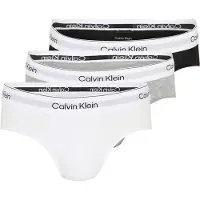 Calvin Klein Underwear Slip grå-meleret / sort / offwhite