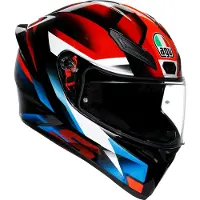 AGV K1 S Fastlap Integralhjelm Sort/Rød/Blå XS