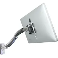 Ergotron MX - Monteringssæt (drejelig arm, monteringsbase, VESA-monteringsbøjle) - Constant Force Technology - for LCD display - poleret aluminium - skærmstørrelse: op til 42 - vægmonterbar