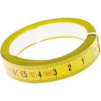 Bahco Klijuojama plieninė matavimo juosta L L-6m. 13mm skalė iš dešinės į kairę