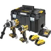 DeWalt 18v Dck2200h2t Dcd1007+dcf860 Elektrisk Værktøjssæt