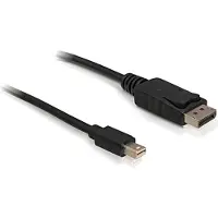 DeLOCK Mini DisplayPort 1.2-kabel, mini DisplayPort-han til DisplayPort-han, 4K, 2 m