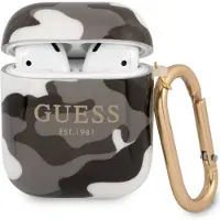 GUESS GUA2UCAMG AirPods cover sort/sort Camo Collection
