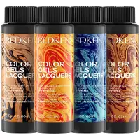 Redken Color Gel Lacquers 6wg Mango 60ml Permanent Hårfarve 3 Enheder
