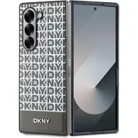 DKNY Repeat Pattern Bottom Stripe Etui til Samsung Galaxy Z Fold 6 - Brun