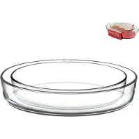 Pasabahce varmebestandige ovale skåle i glas, 2 stk