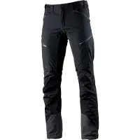 Lundhags Makke Ms Pant Short, vandrebukser, herre, sort