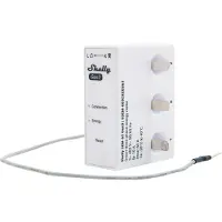 Shelly 3EM-63T Gen3 (flat terminal model) - WiFi 3-faset energimåler, 63A