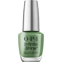 OPI Infinite Shine lykkeligt stedsegrøn efter | Uigennemsigtig mørkegrøn crme lang slid gel som neglelak | Vegansk langvarig stribe fri