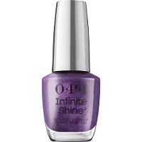 OPI Infinite Shine Purple Reign | Sheer Dark Purple Shimmer Long Wear Gel-lignende neglelak | Vegansk langvarig stribefri