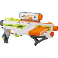 Hasbro Nerf N-Strike Elite Modulus BattleScout ICS-10, Nerf Gun (wei/orange, Frustfreie Verpackung)