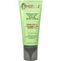 Mielle Organics Rosemary Mint Pre-Shampoo Clearing Sugar Hair Scalp Scrub 6 Ounce