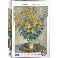 Eurographics Eurografik Jerusalem Artichoke af Claude Monet 1000 Piece Puzzle