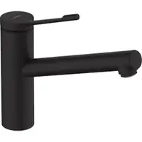 Hansgrohe HG Zesis Lean M34 - 1-grebs køkkenarmatur 150, 1jet mat sort