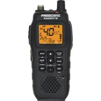 President Randy III Plus ASC AM/FM CB Portable Radio Black