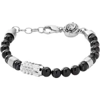 Diesel Armbånd sort / sølv
