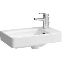 Laufen Pro håndvask 48 x 28 cm med hanehul til højre, hvid
