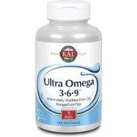 Kal Ultra Omega 3-6-9 Essential Fatty Acid Kapsler 100 Enheder