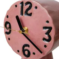HK Living Retro keramik ur 16,2 cm Pink