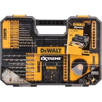 DeWalt DT70620T-QZ, Bore vejledning, Beton, Metal, Sten, Træ, Metal, Plast, Sort, Transparent, Gul, 1 stk, Ground High-Speed Steel (HSS-G)