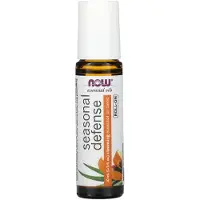 Now , Essentielle Olier, Sæsonens Forsvar Roll-On, 1/3 fl oz (10 ml)