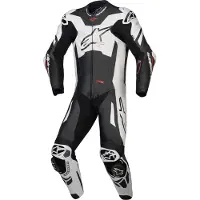 Alpinestars GP Plus V4 Sprint 1-stykke Læderdragt Sort/Hvid 58