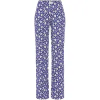 LASCANA Pyjamasbukser indigo / pastelgrøn / naturhvid