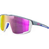 Julbo - Solbriller - Fury Gris Foncé/Gris/Bleu Spectron 3 til Unisex - Grå