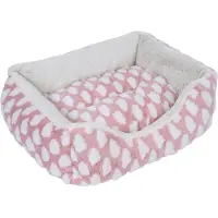 Zooplus Fluffy hyggelig seng - rosa
