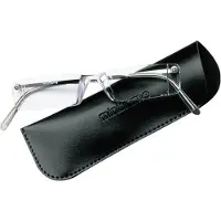 Eschenbach MiniFrame2, Unisex, Rektandel, Fuld kant, Plast, Gennemsigtig, Metallic