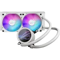 Asus ROG RYUO III 240 ARGB - Processors flydende kølesystem - Radiatorstørrelse: 240 mm - (for: LGA1700, LGA1200, AM5, AM4, LGA1150, LGA1151, LGA1155, LGA1156) - kobberbase - 120 mm - hvid