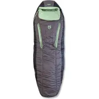 Nemo - Trekkingsoveposer - Forte Womens 35 Plum Gray/Celadon Green til UnisexUld - Størrelse Regular - Grå