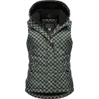 Ragwear Vest 'Hesty' mint / sort