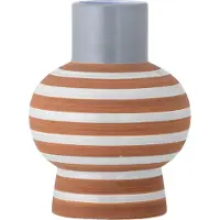 Bloomingville Lindir vase 19 cm Blå-brun