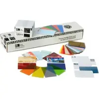 Zebra Premier - 30 mil - 100 stk. PVC-kort med 3-Up afrivelige key-tags (pakke med 5) - for Zebra P330i, P330m, P430i