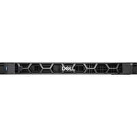 Dell PowerEdge R260 - Server - rack-monterbar 1U - envejs - 1 x Xeon 6325P / op til 5.2 GHz - RAM 16 GB - SAS - hot-swap 2.5 bås(e) - SSD 480 GB - G200eW - Gigabit Ethernet - skærm: ingen