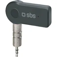 SBS TECARBTRECEIVERK, 3,5 mm, A2DP, AVRCP, HFP, HSP, 10 m, Sort, Batteri, 45 mAh