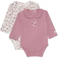Fixoni Body l/æ - 2-pak - Eggnog - - 62 - Body L/Æ
