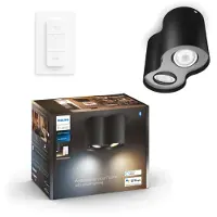 Philips Hue White Ambiance Pillar Spot Med Switch